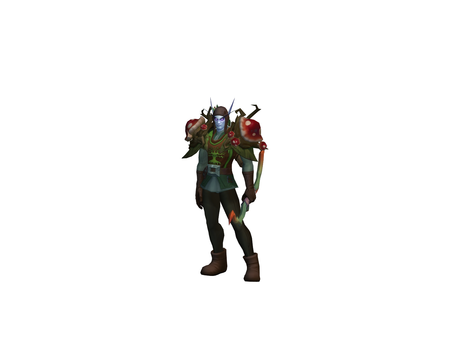 Thalren 3D character render