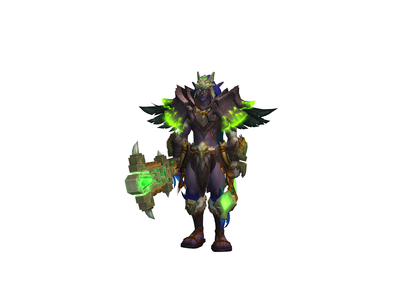 Branel 3D character render