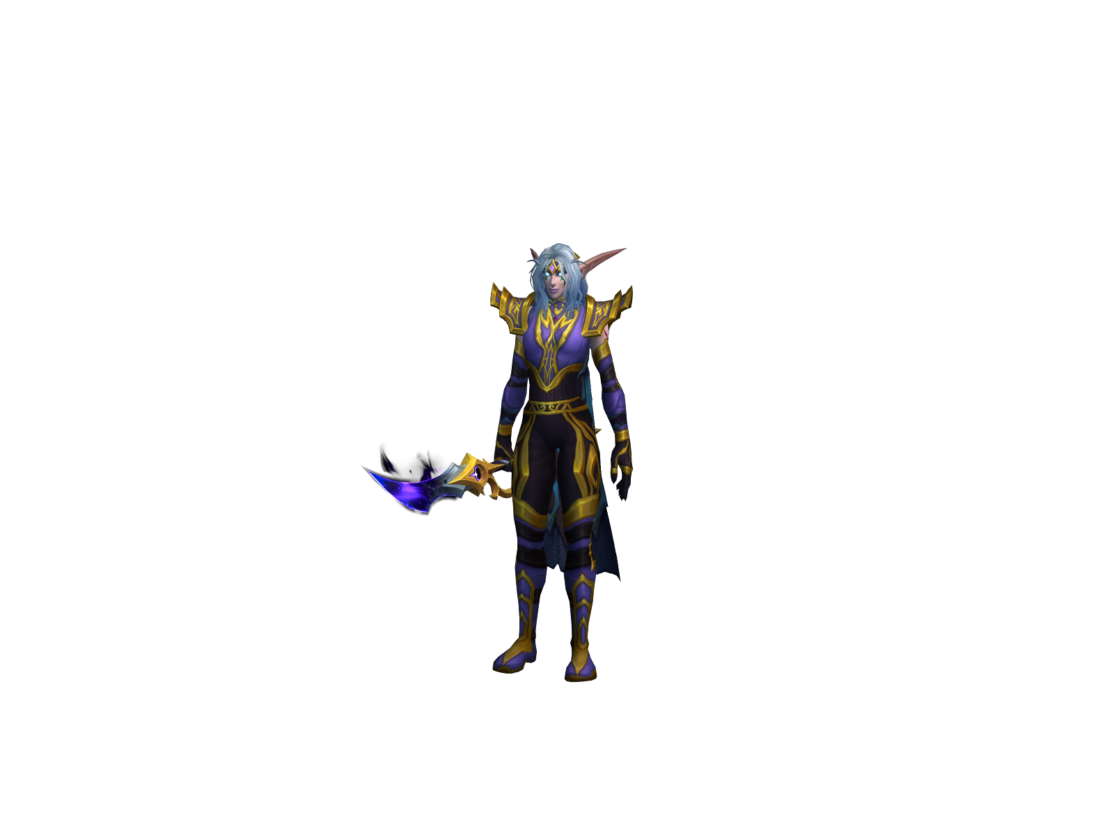 Azshaure 3D character render