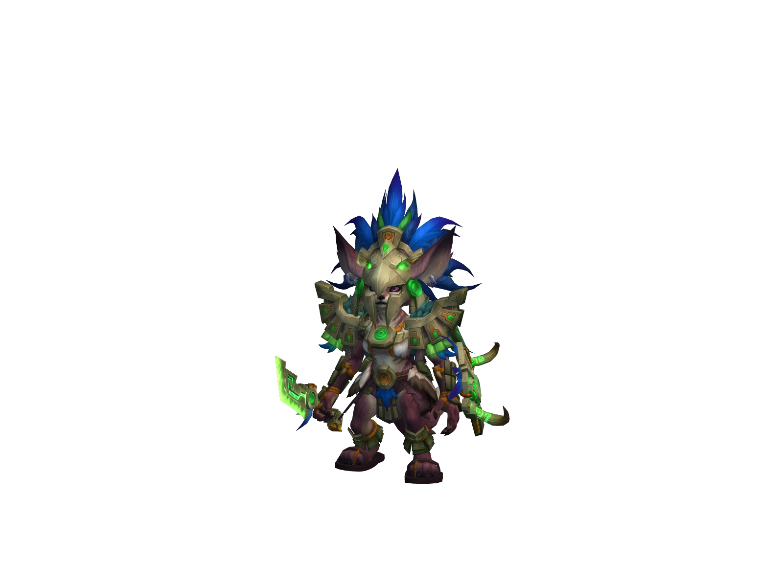 Elementall 3D character render