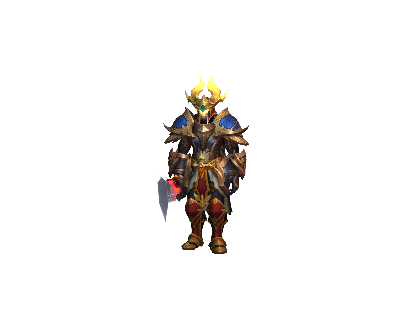 Arcadien 3D character render