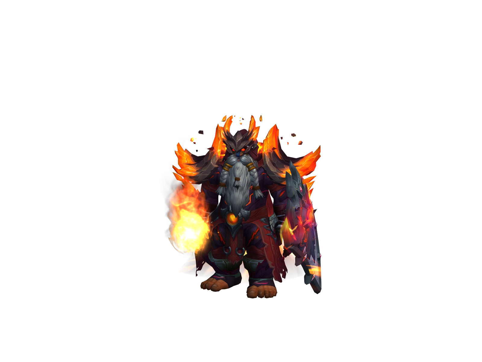 Gailardia 3D character render