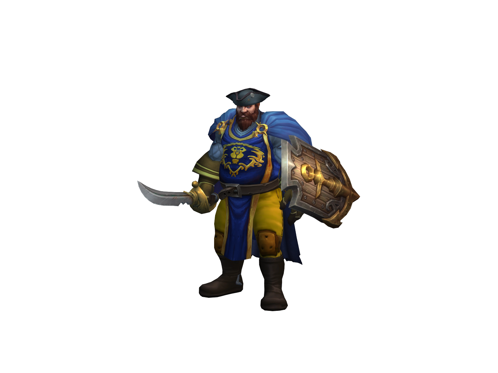 Naes 3D character render