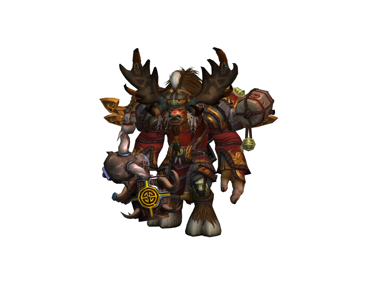 Sick 3D character render