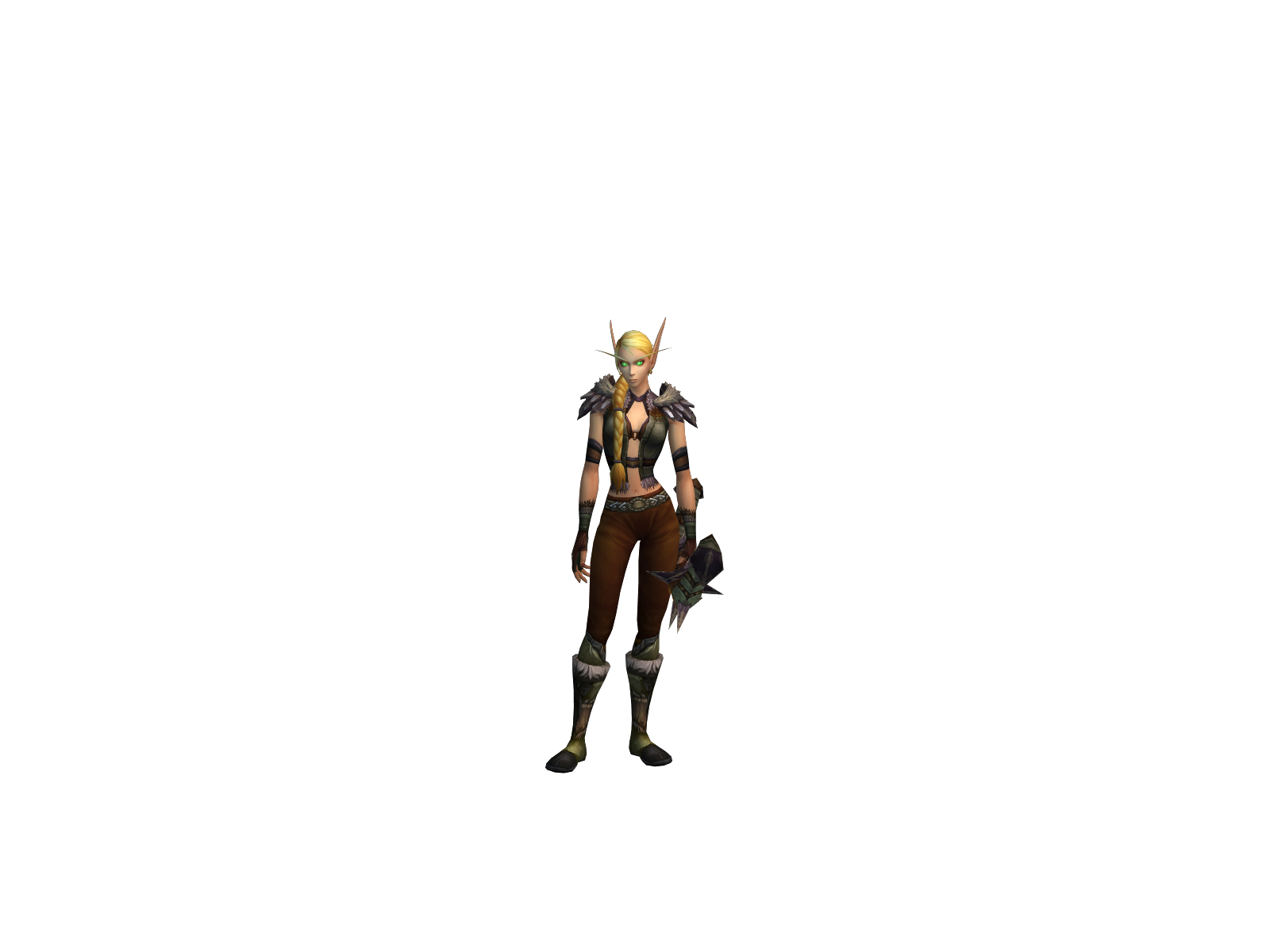 Wildetyme 3D character render