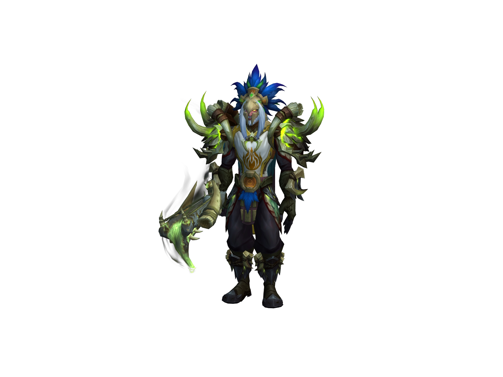 Ellorian 3D character render