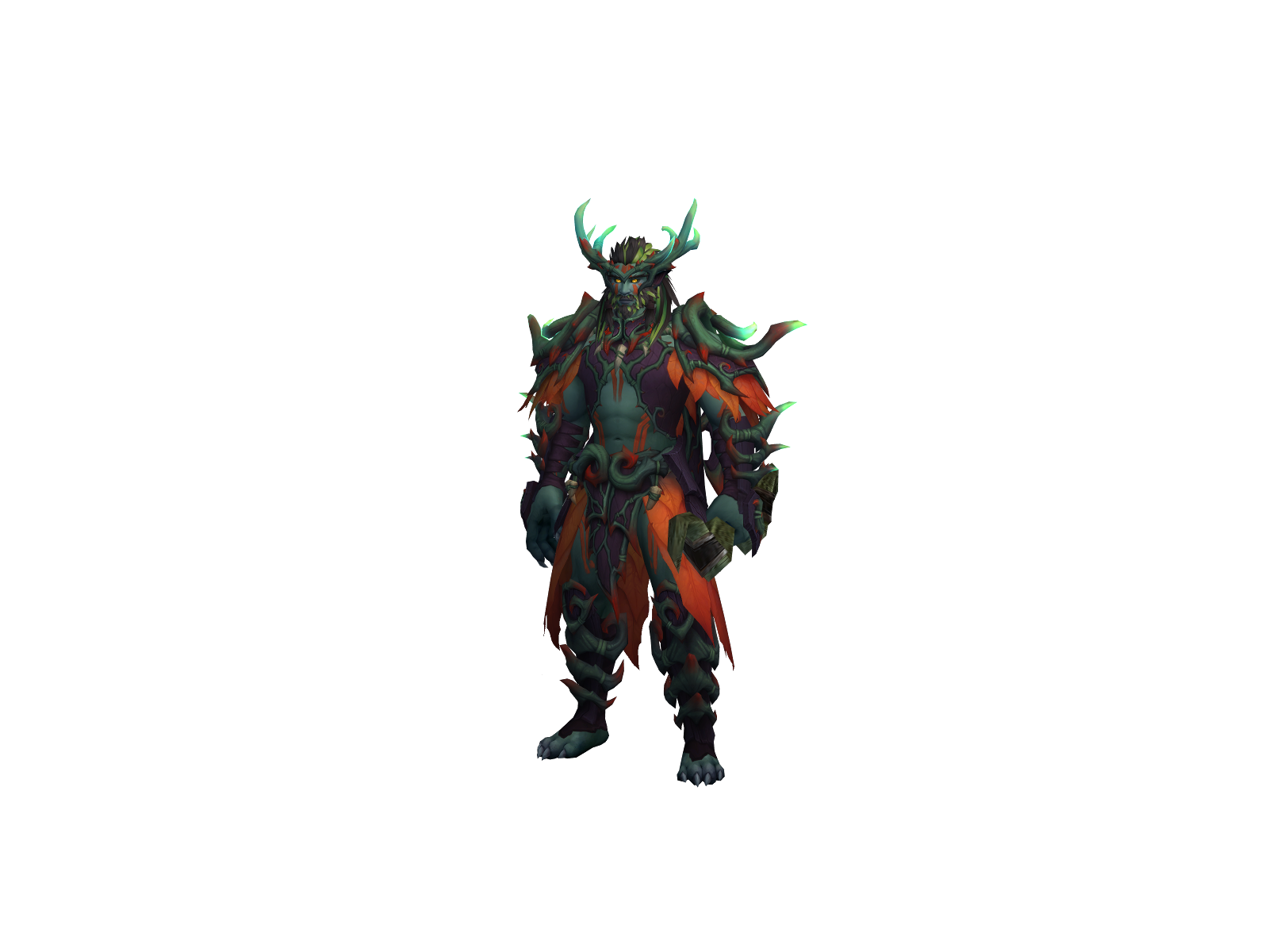 Xsquatch 3D character render