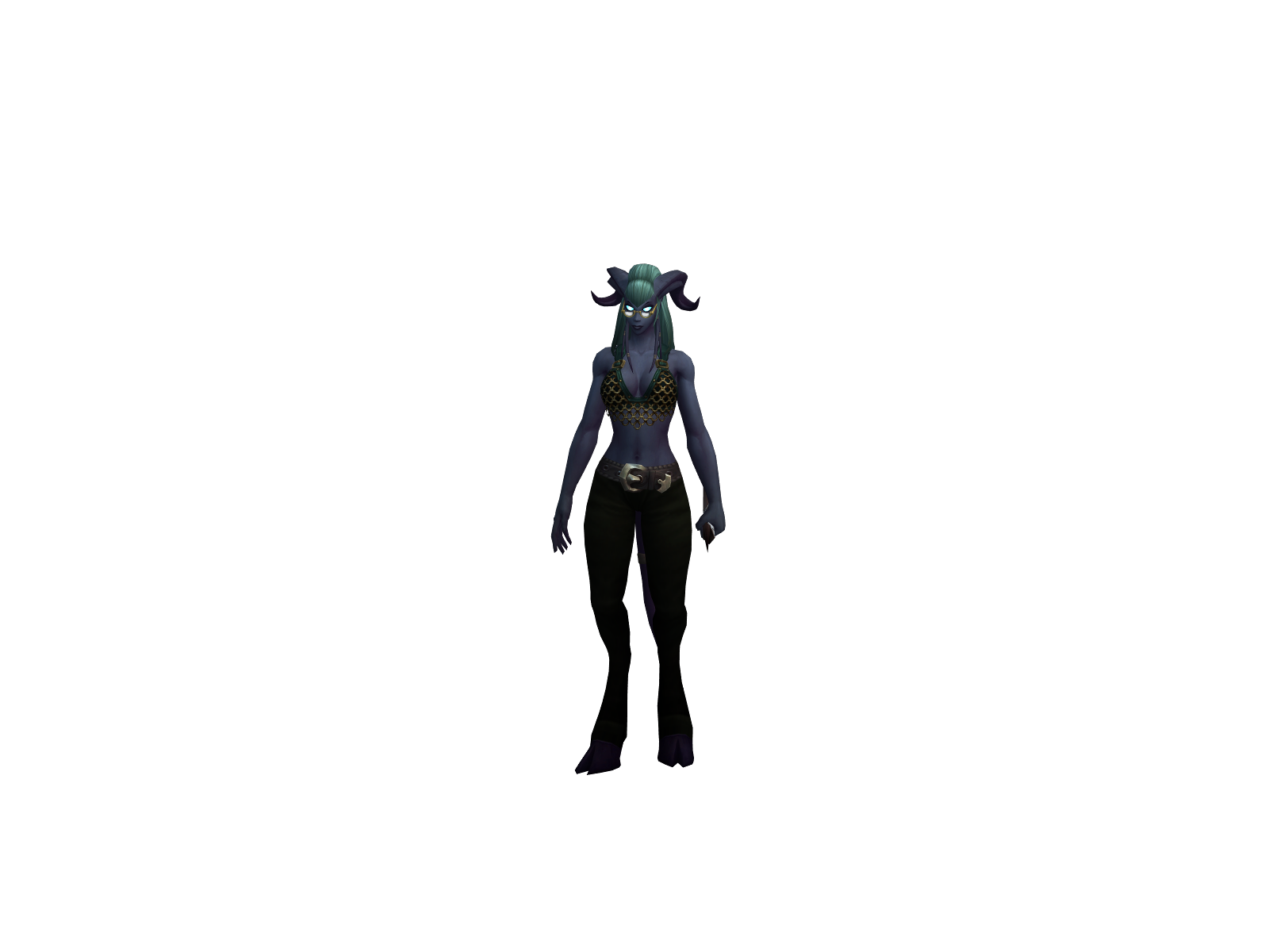 Meduså 3D character render