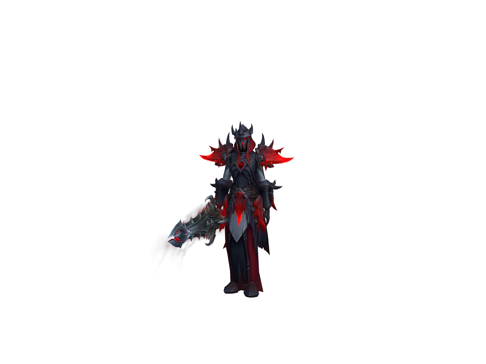 Plateddik 3D character render