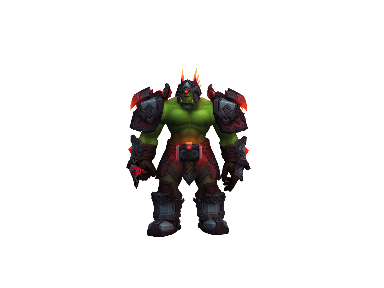 Panthunder 3D character render