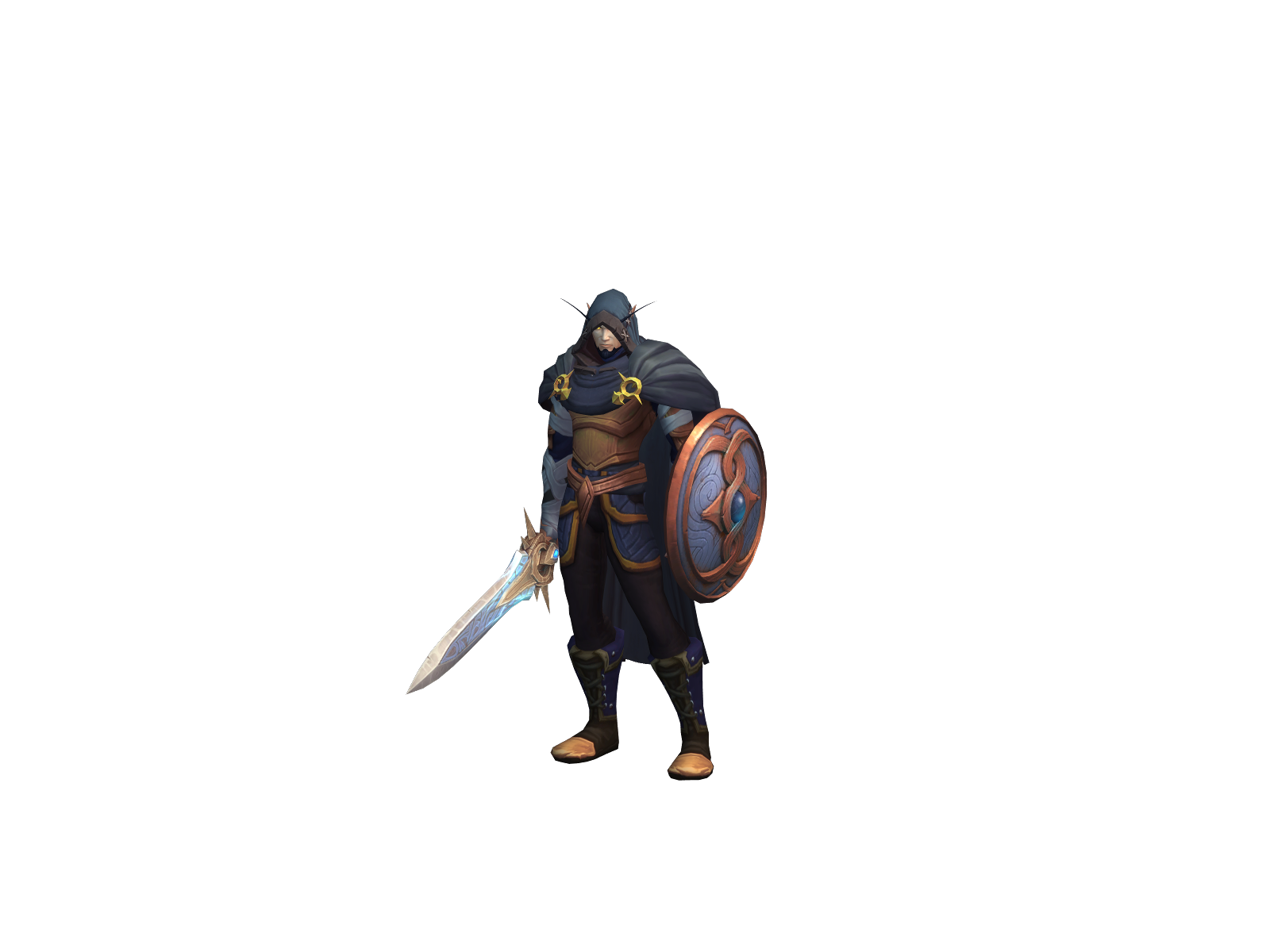 Nordel 3D character render