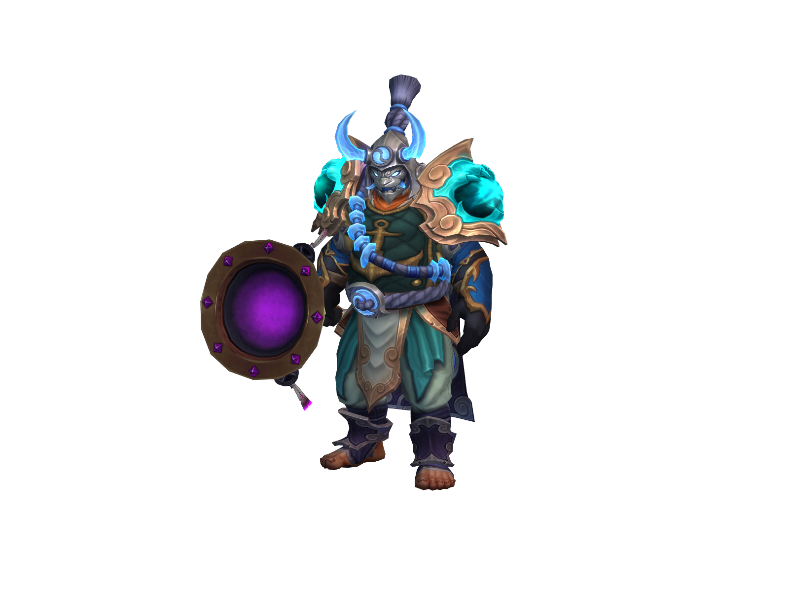 Mastahbruce 3D character render