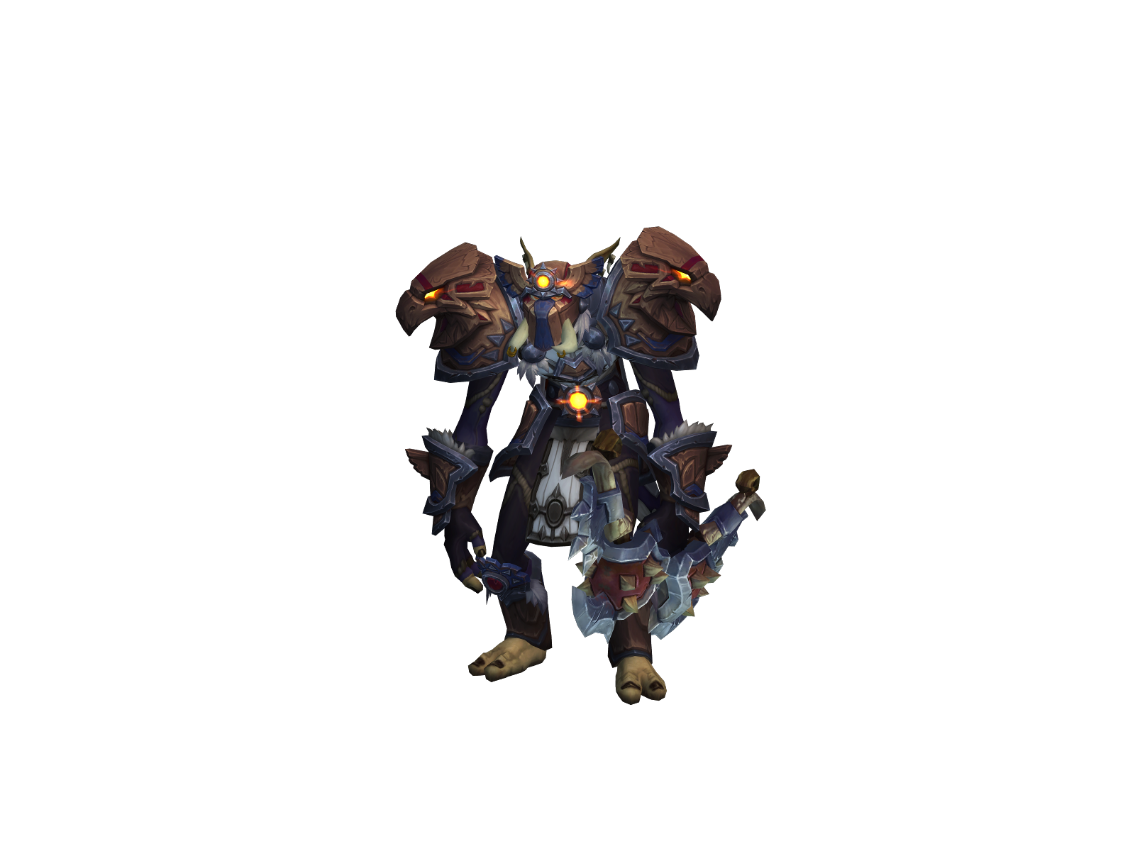 Golff 3D character render