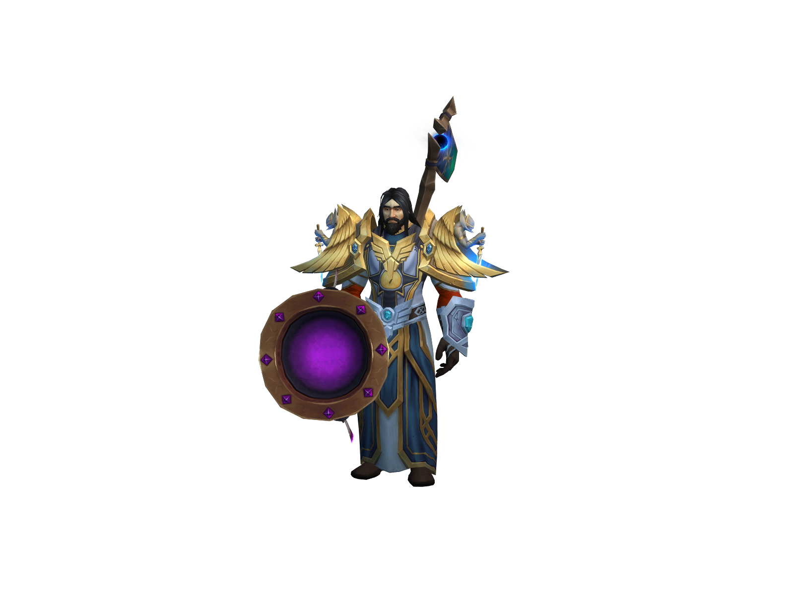 Phys 3D character render