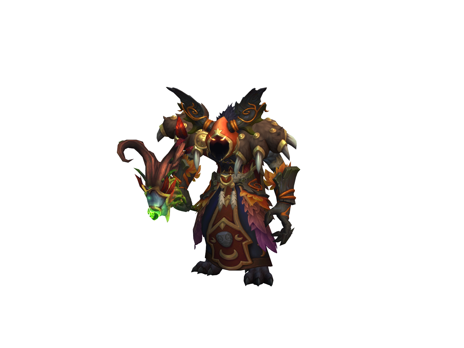 Fferocity 3D character render