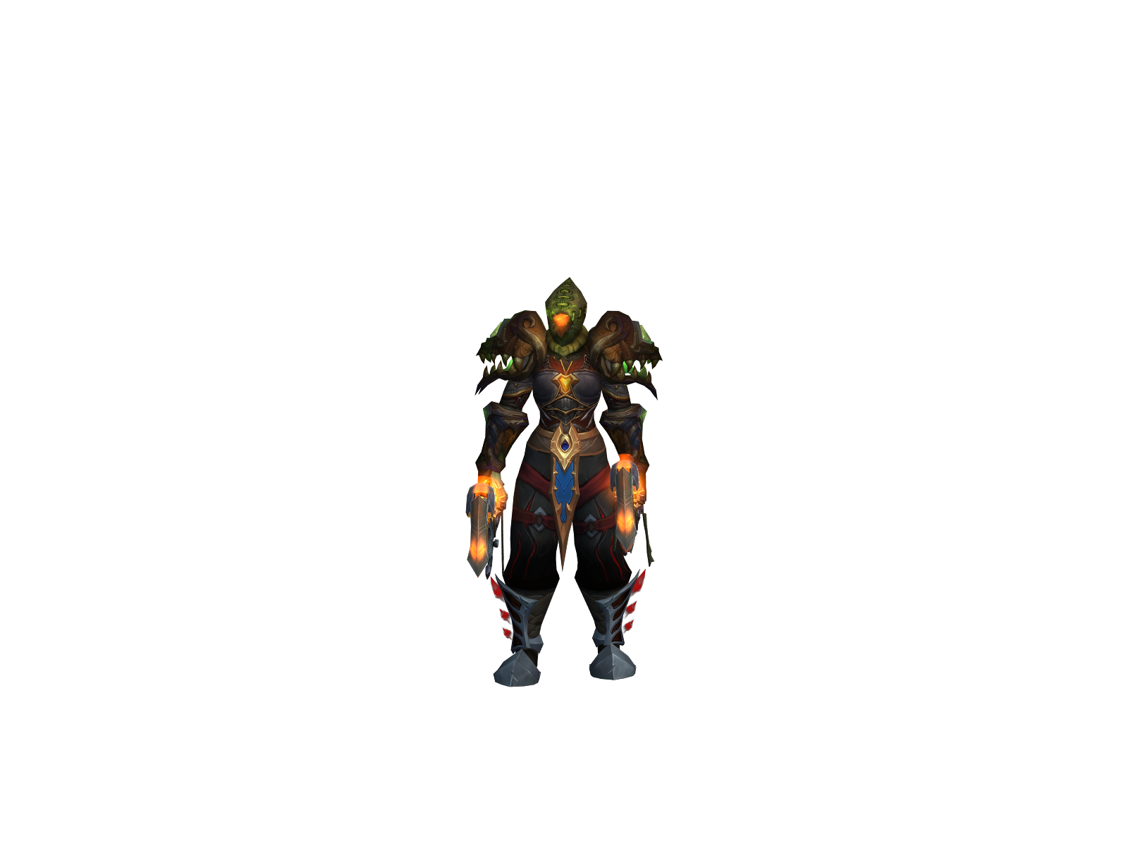 Geline 3D character render