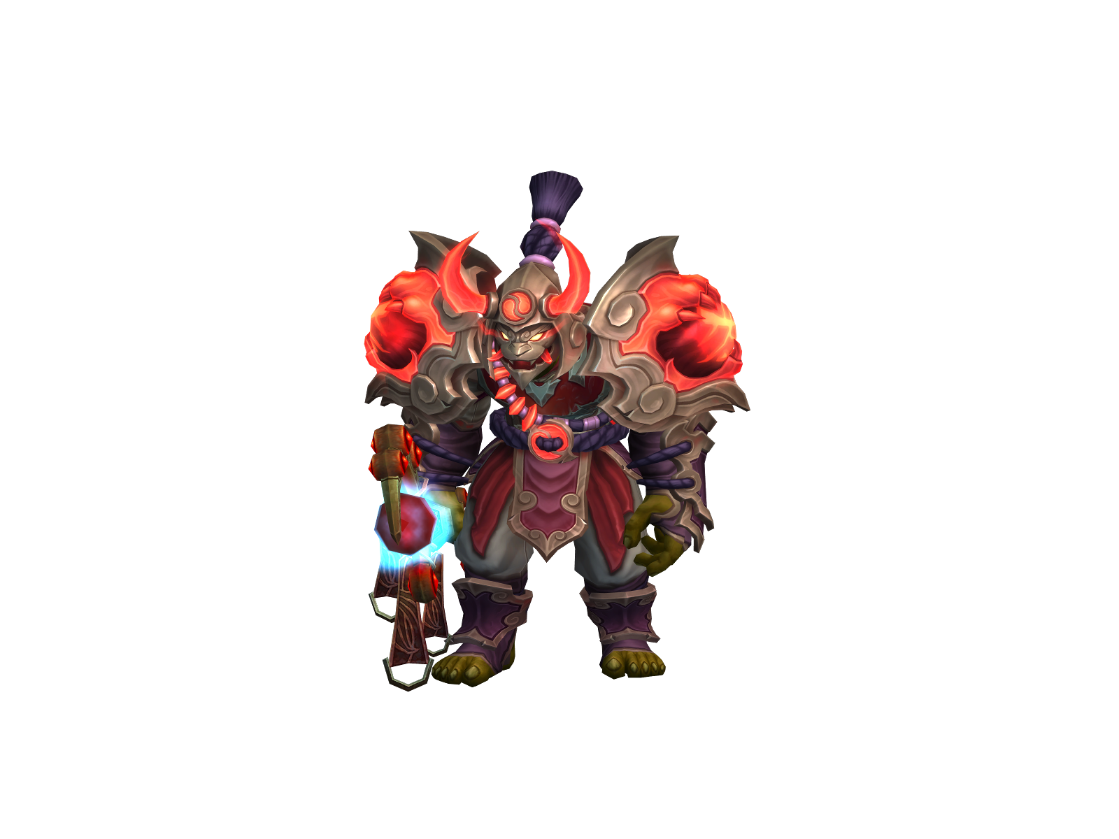 Mottion 3D character render