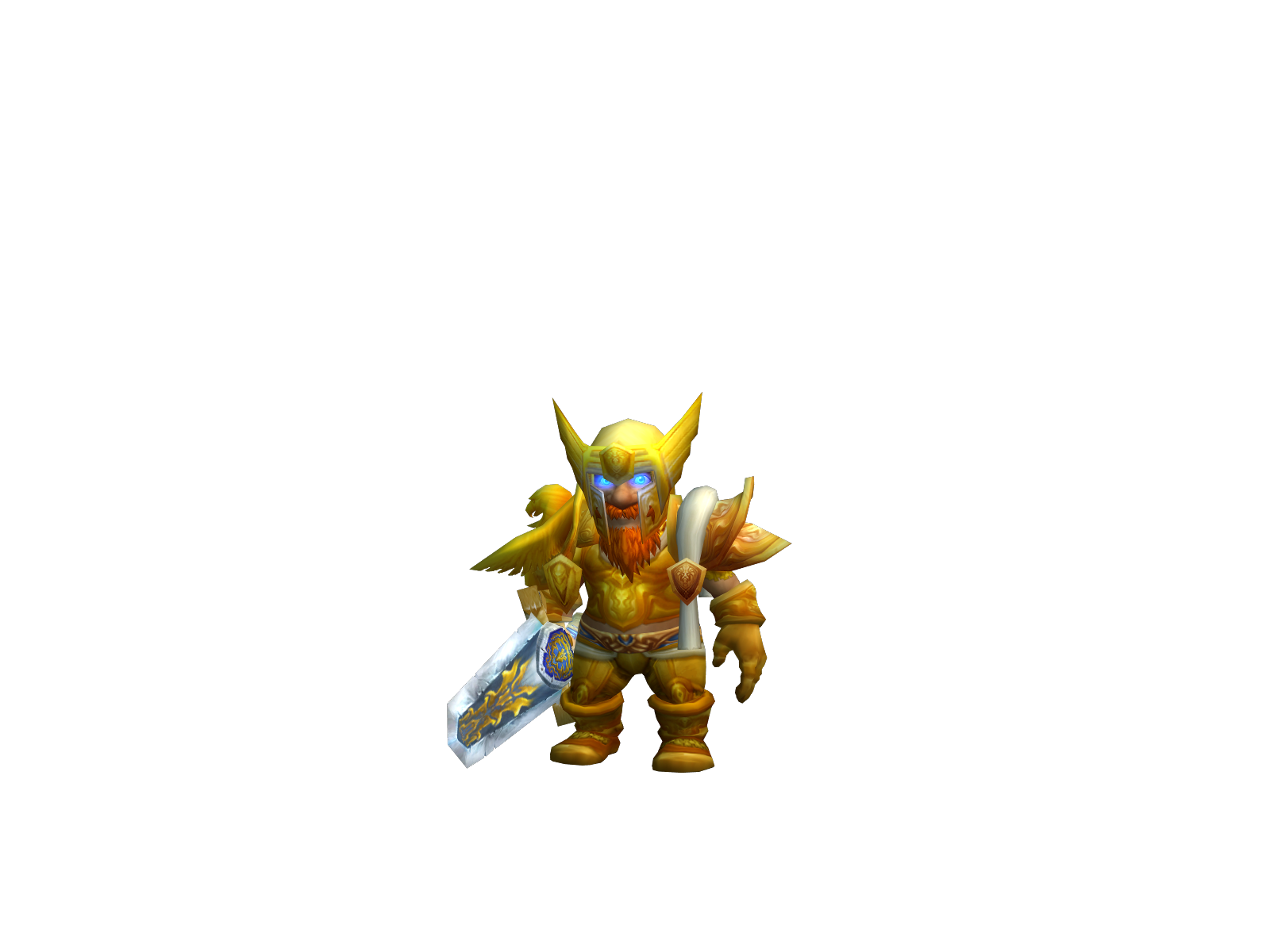 Hackett 3D character render