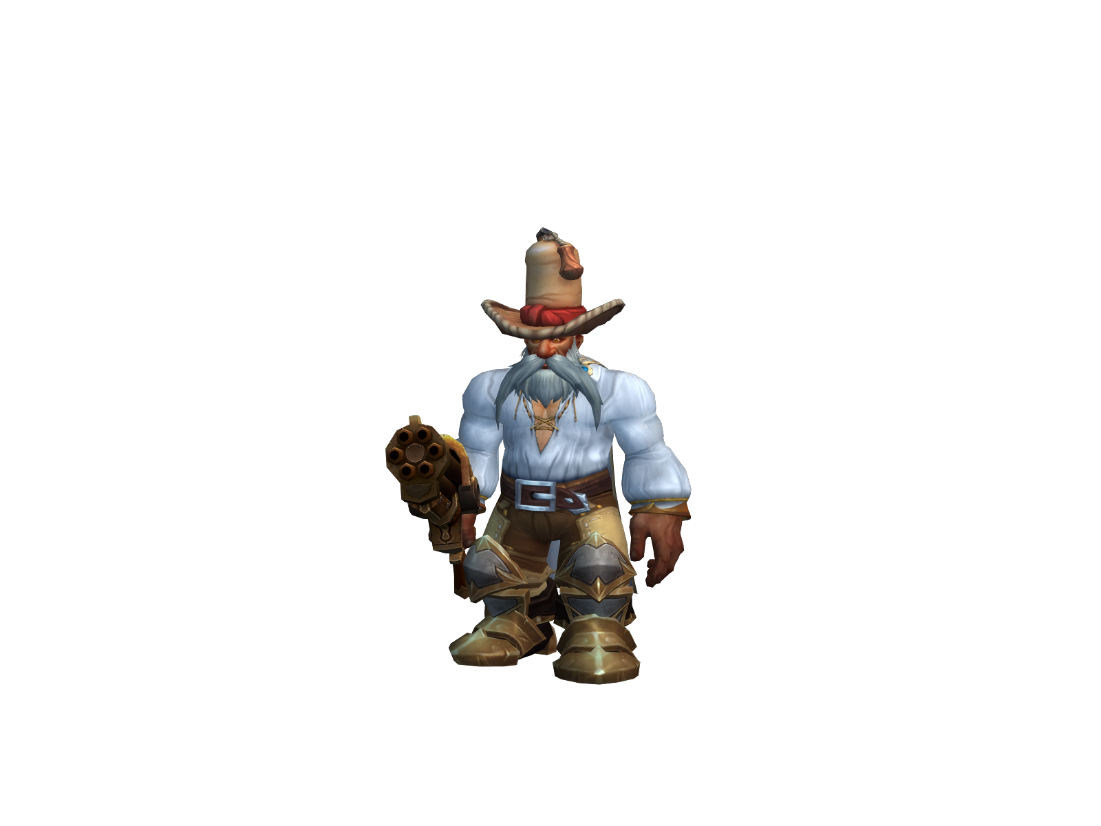 Walluck 3D character render