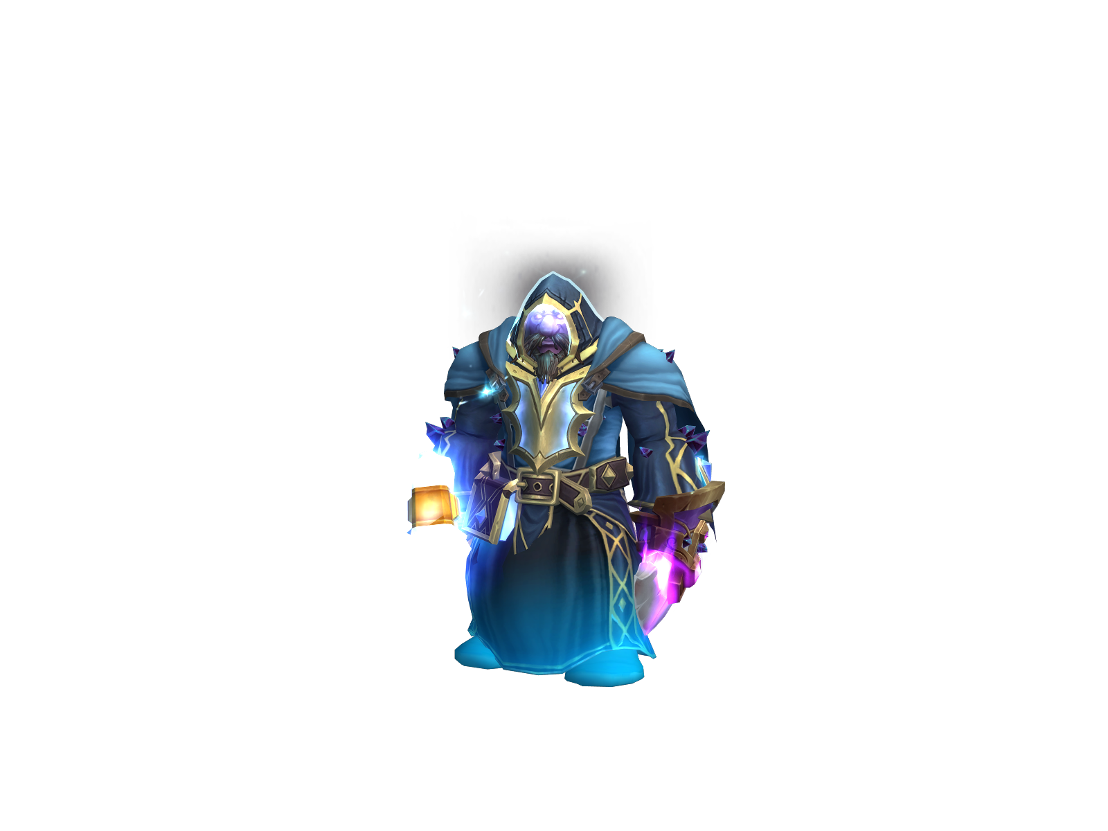 Mystic 3D character render