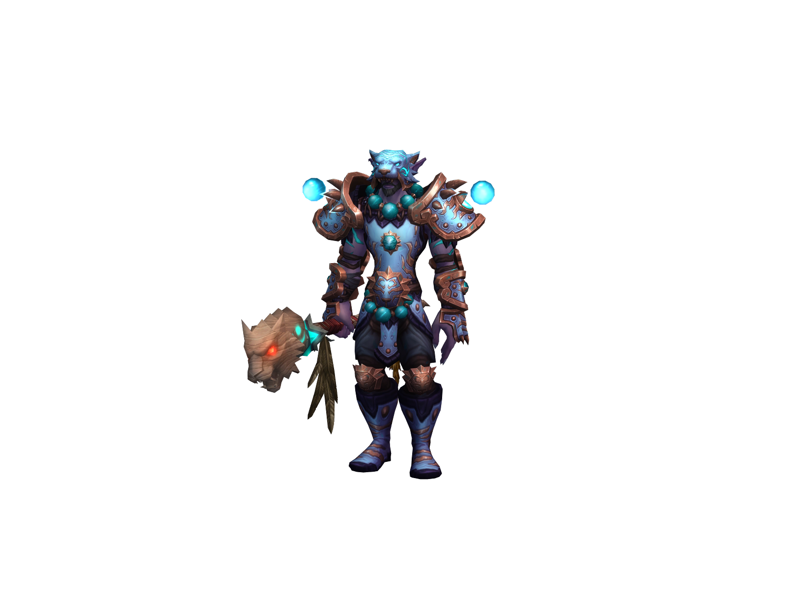 Clawzrage 3D character render