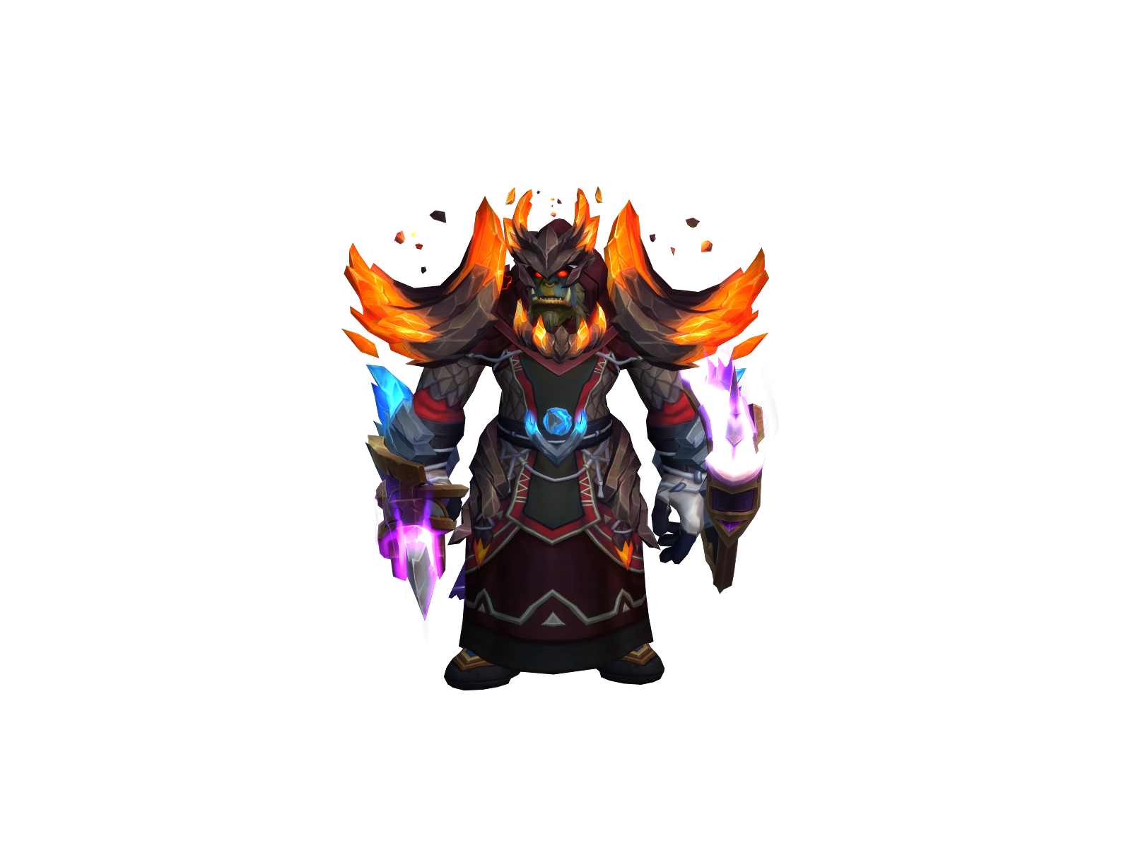 Golds 3D character render