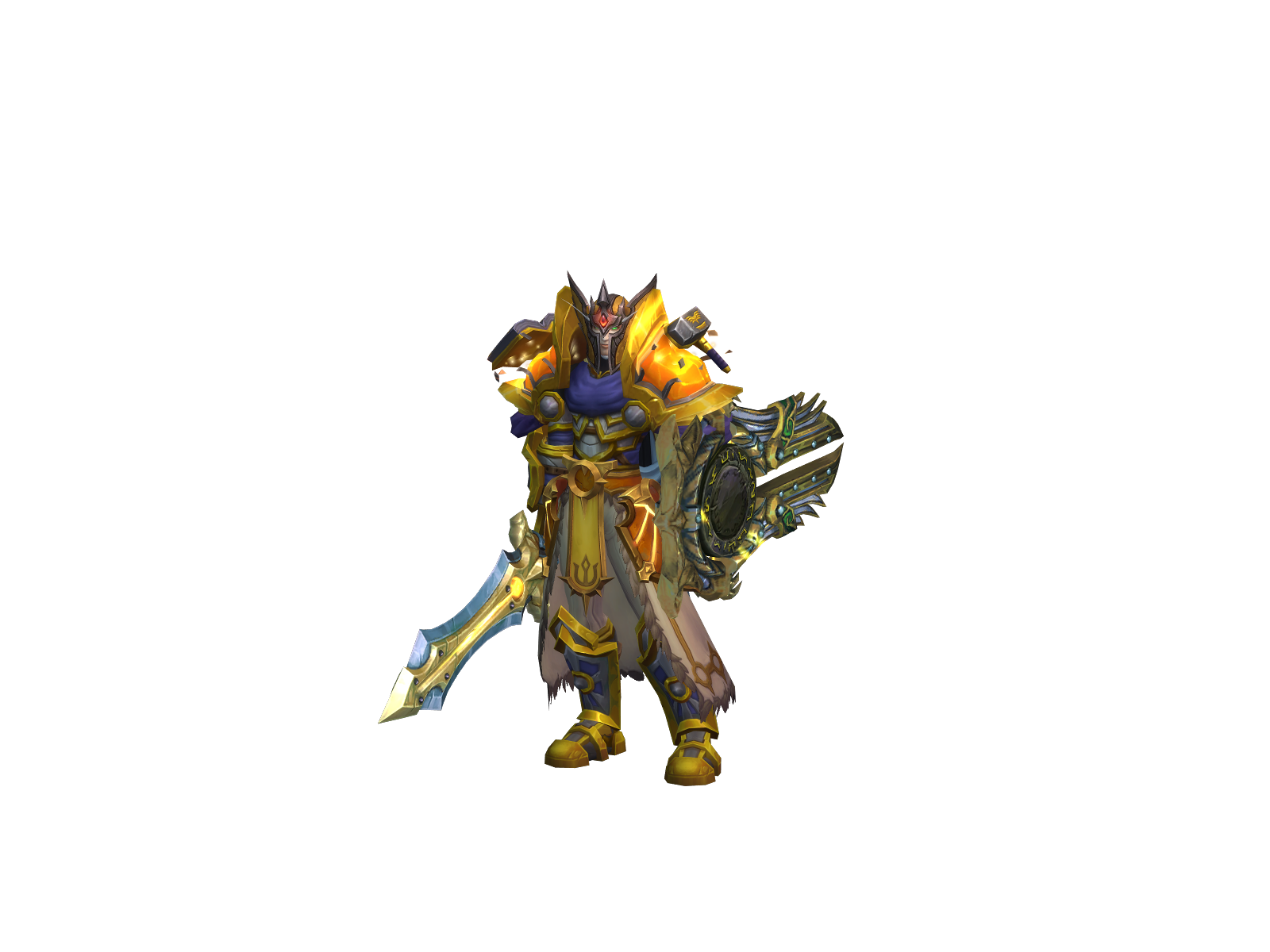 Baldruk 3D character render