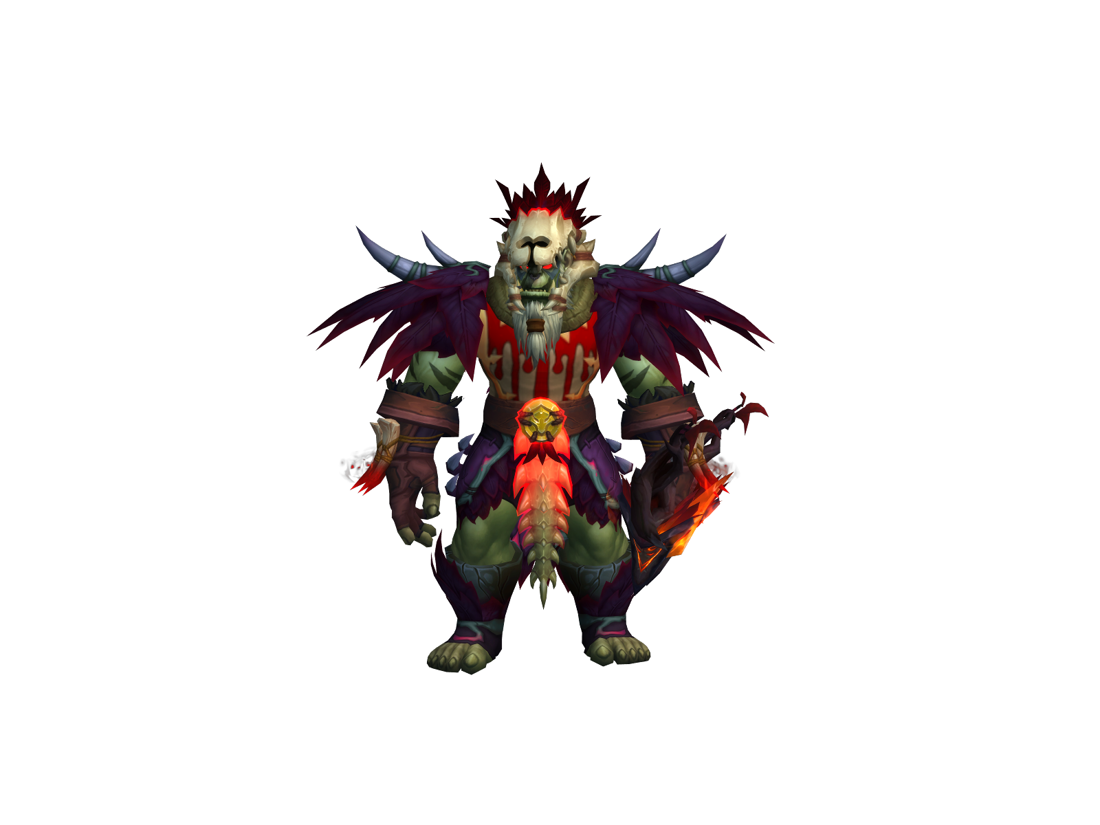Dustysak 3D character render