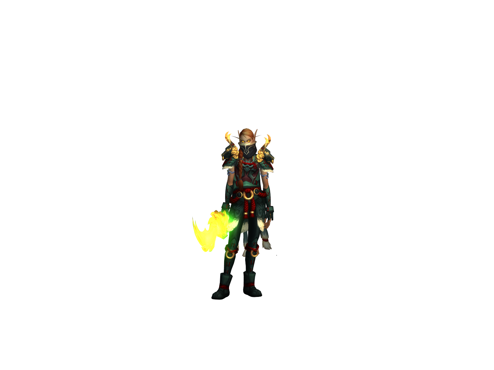 Daechang 3D character render