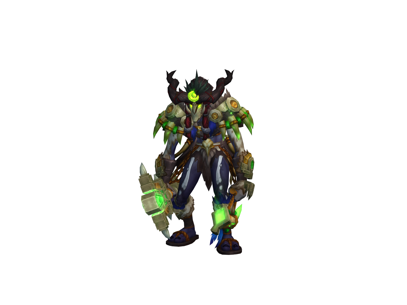 Axidruid 3D character render