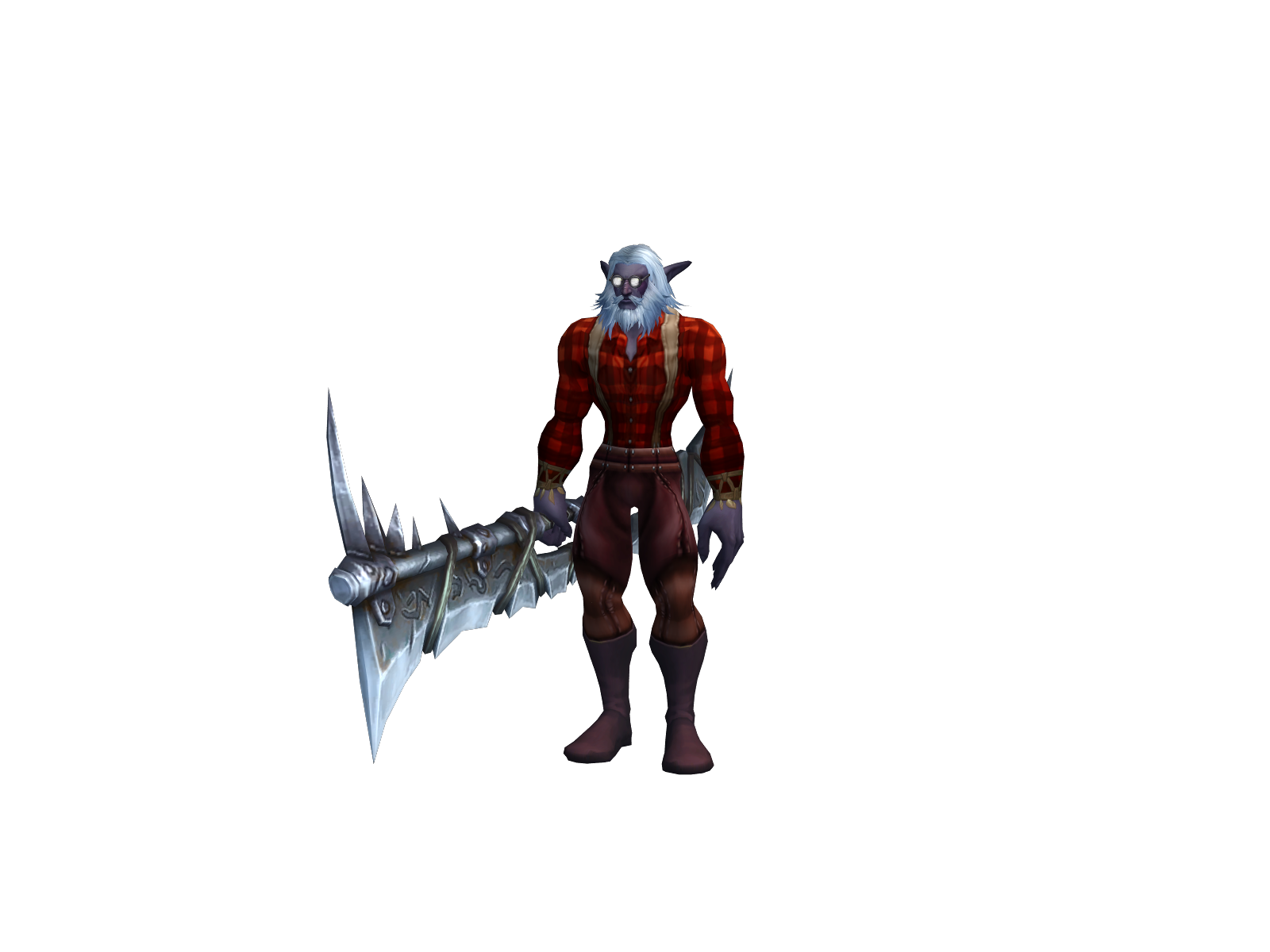 Sawsaw 3D character render