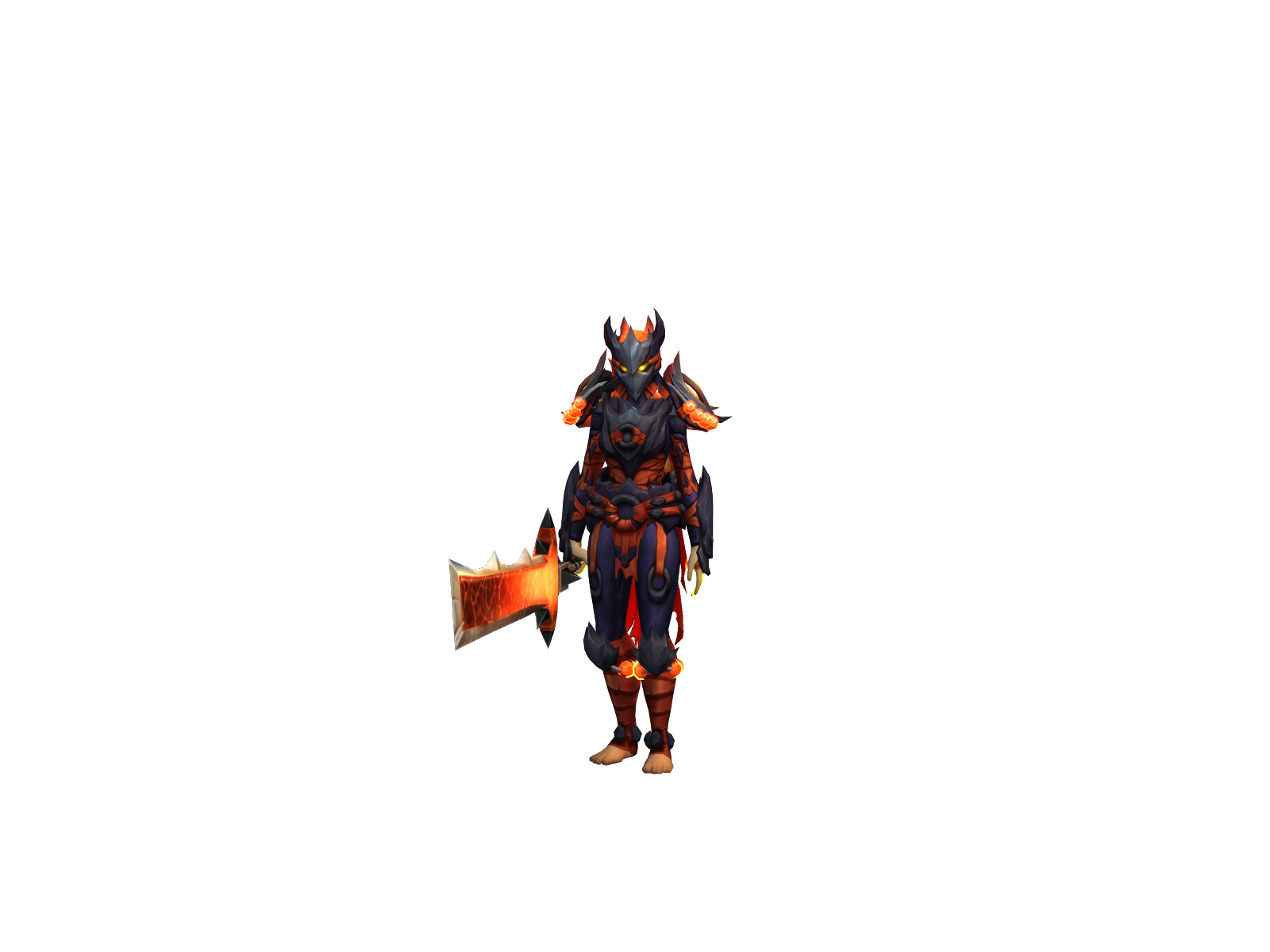 Misticmist 3D character render
