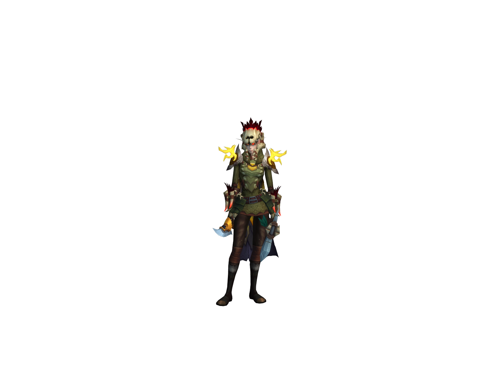 Baklao 3D character render