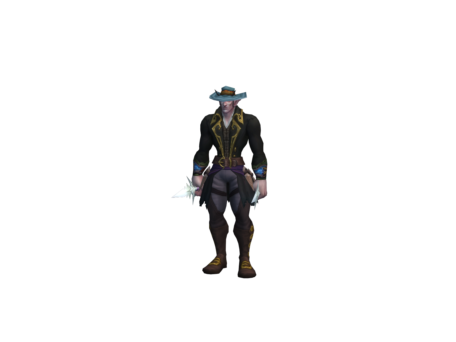 Razac 3D character render