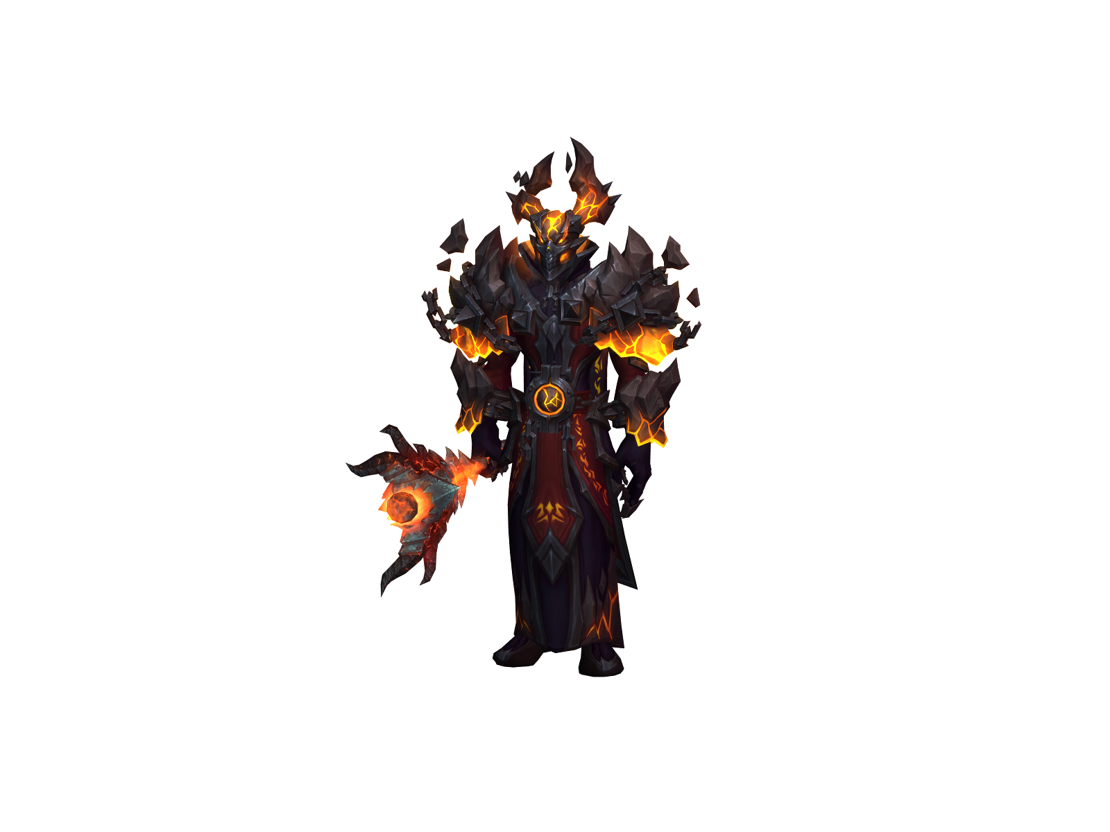 Hâld 3D character render