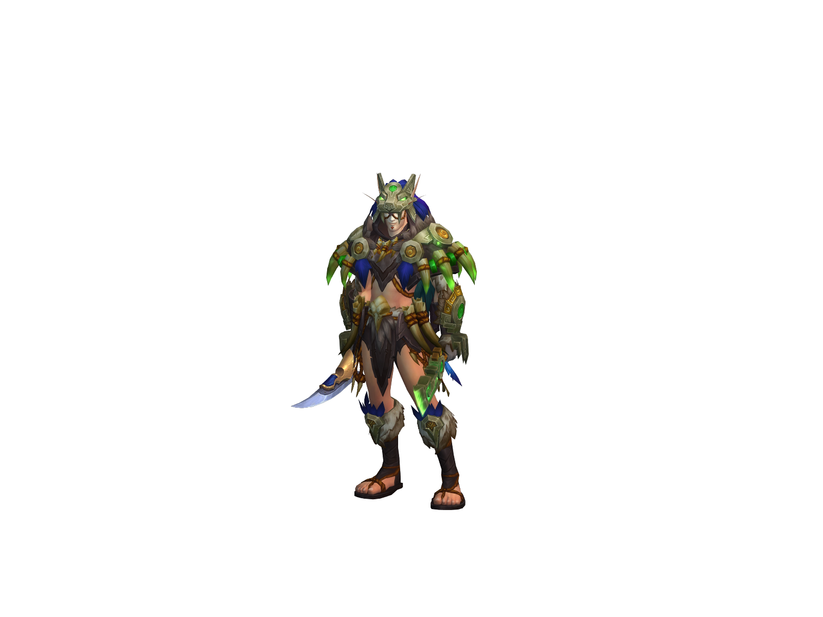 Sathion 3D character render