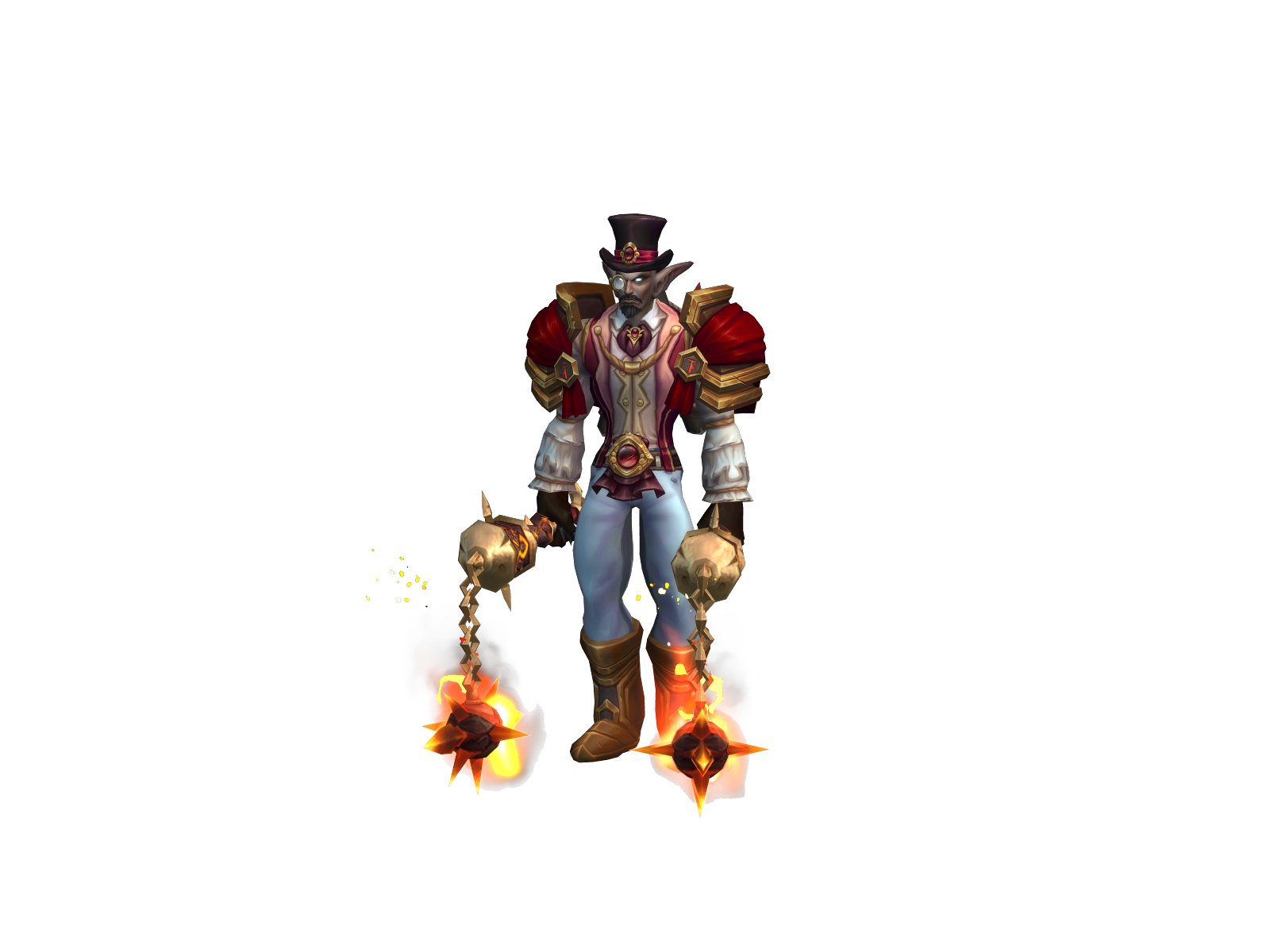 Metricide 3D character render