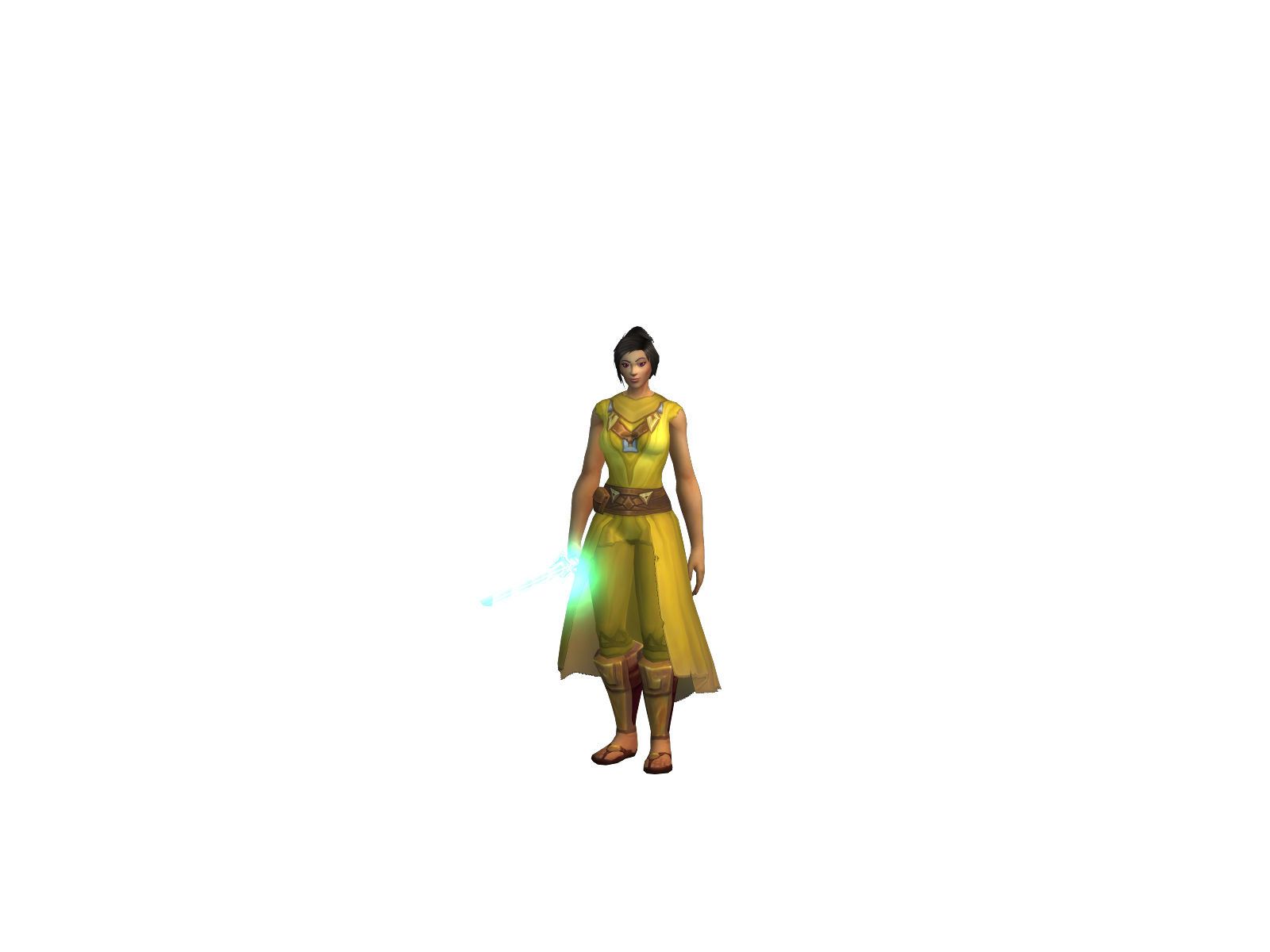 Zurpzikun 3D character render