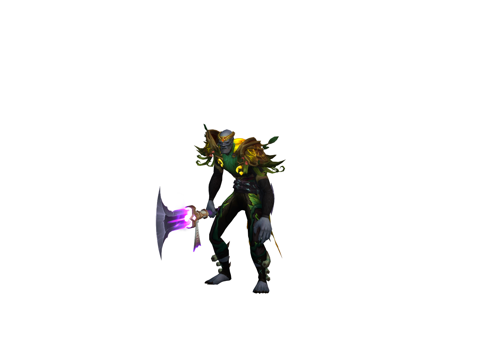 Quuiet 3D character render