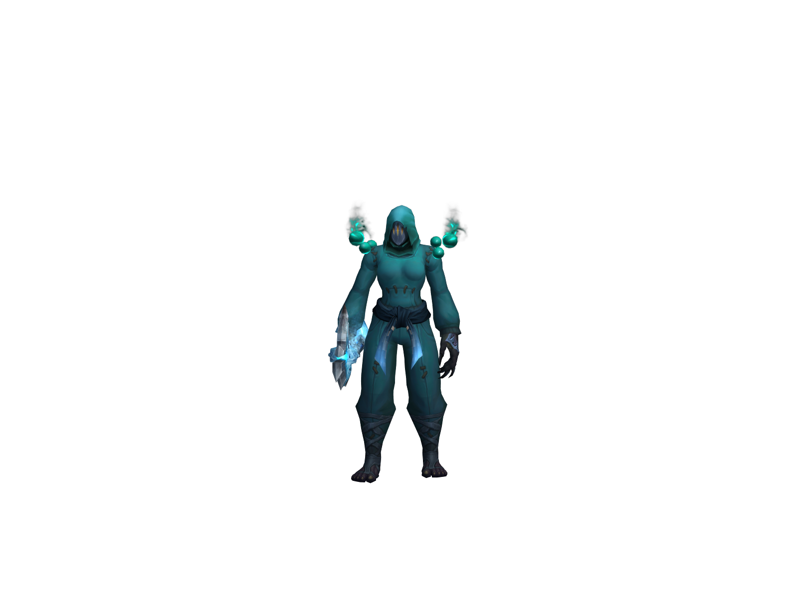 Slothclaws 3D character render
