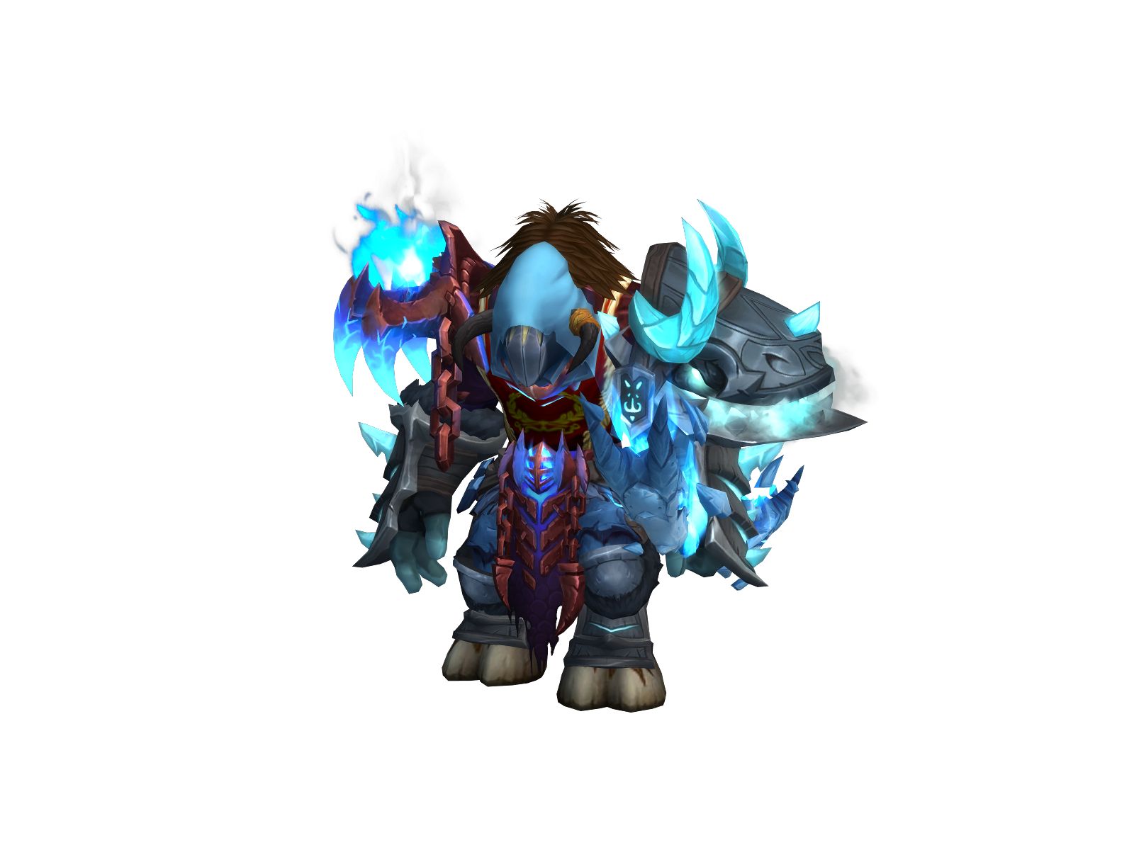 Waterslush 3D character render