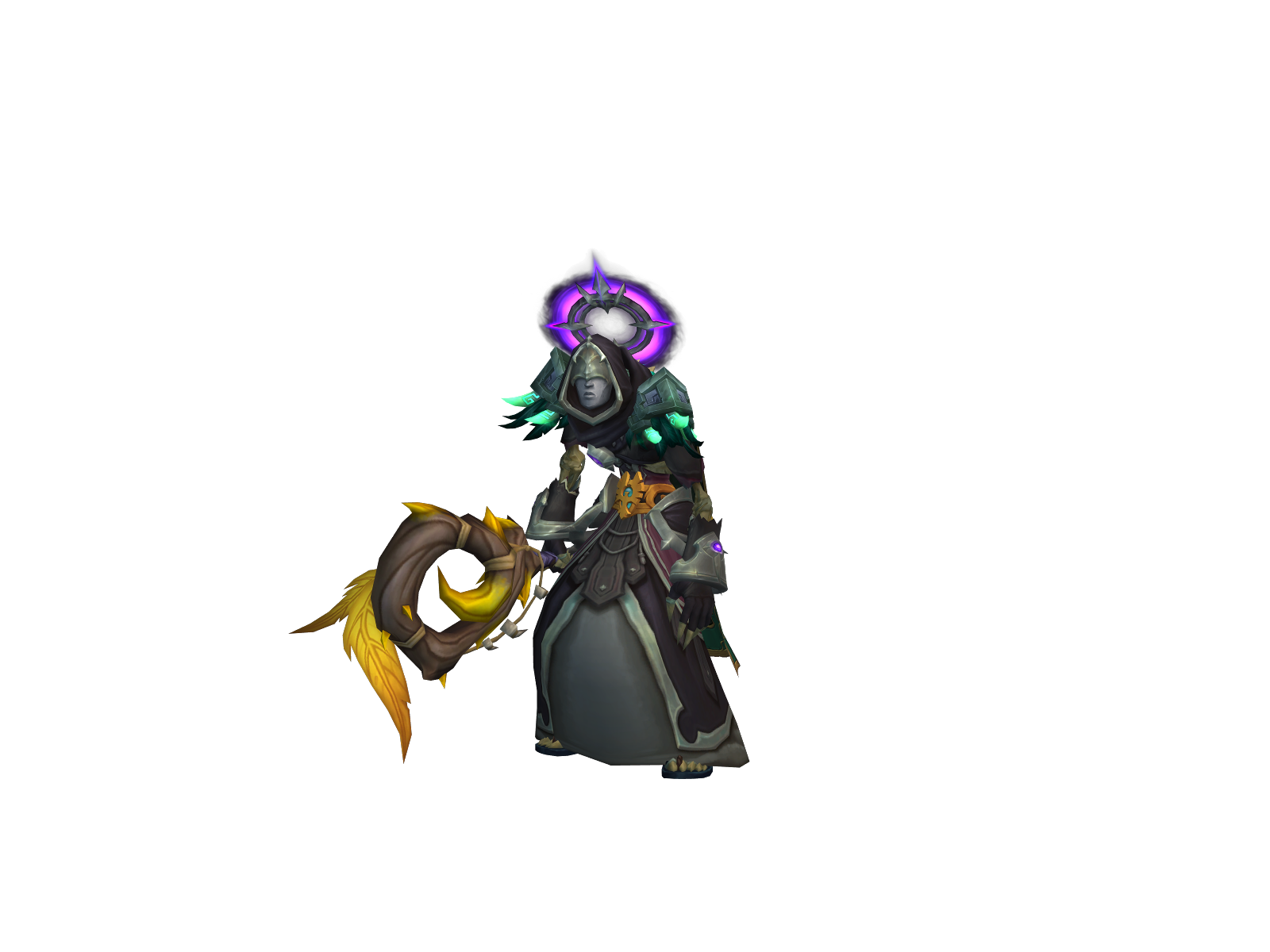 Rickacor 3D character render