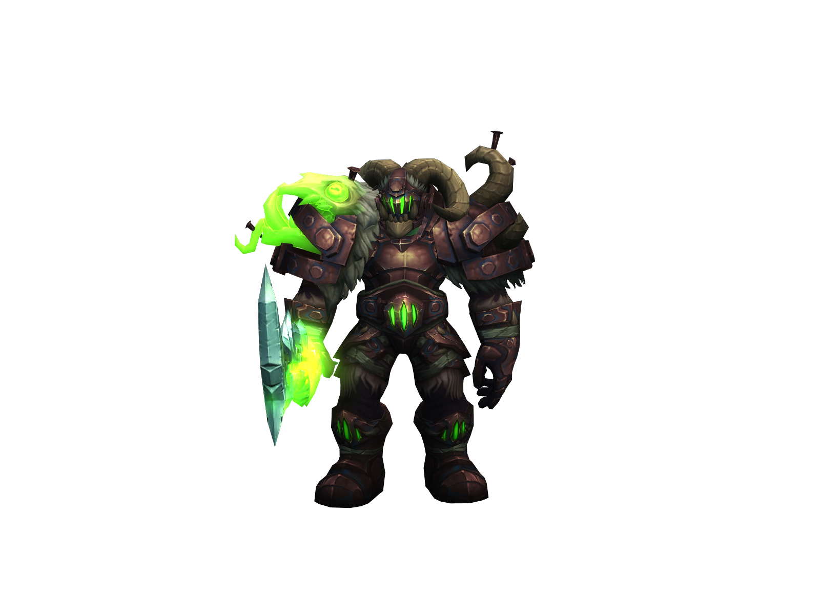 Daarius 3D character render