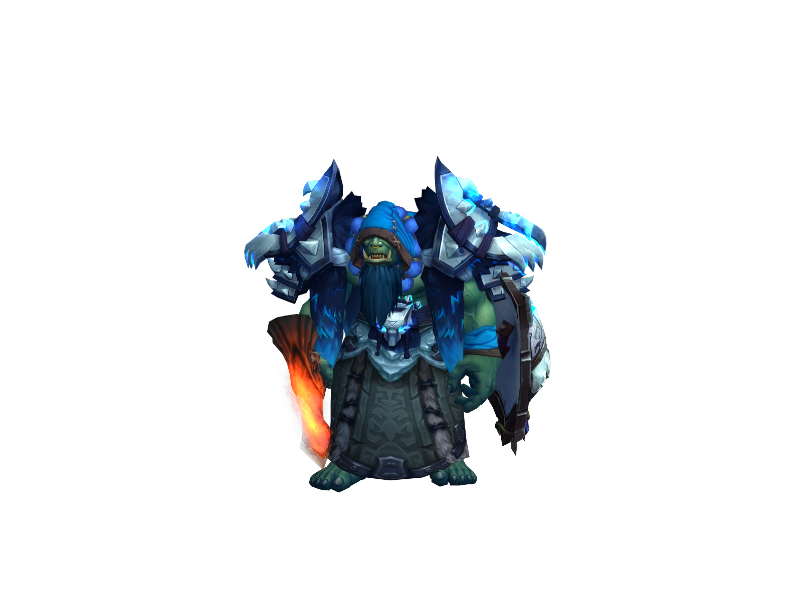 Orkwa 3D character render