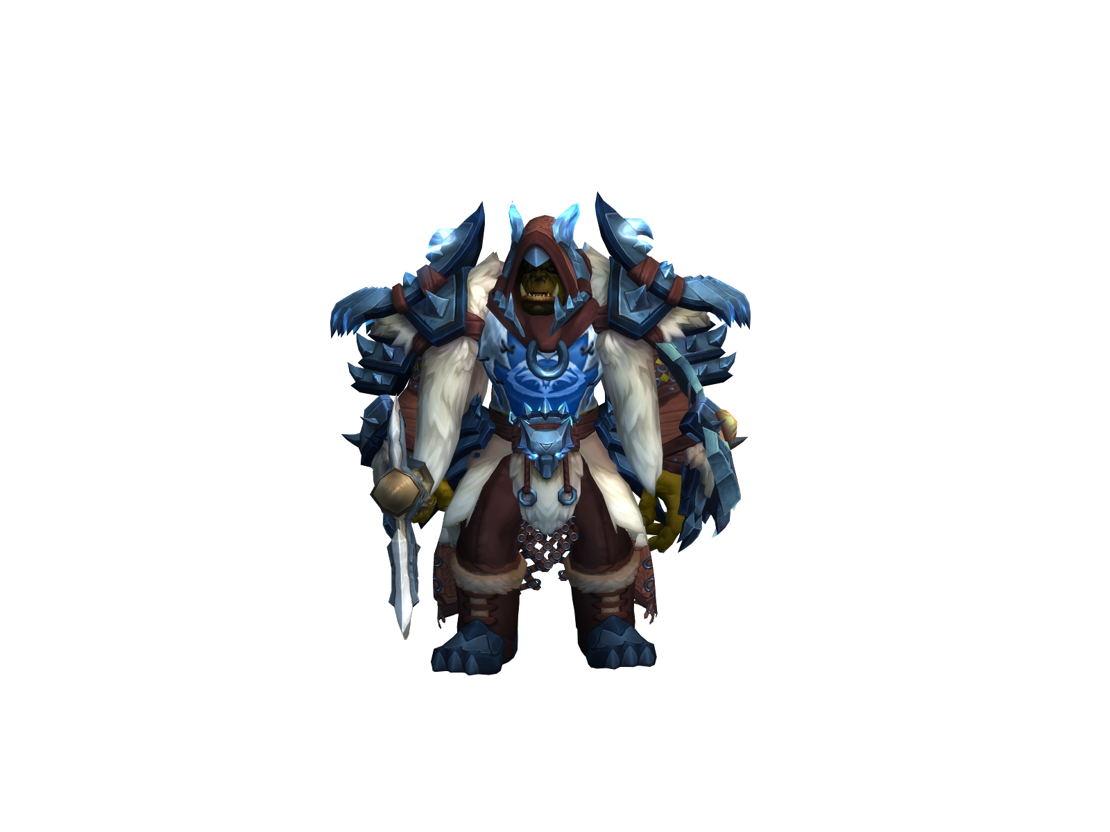 Roggarg 3D character render