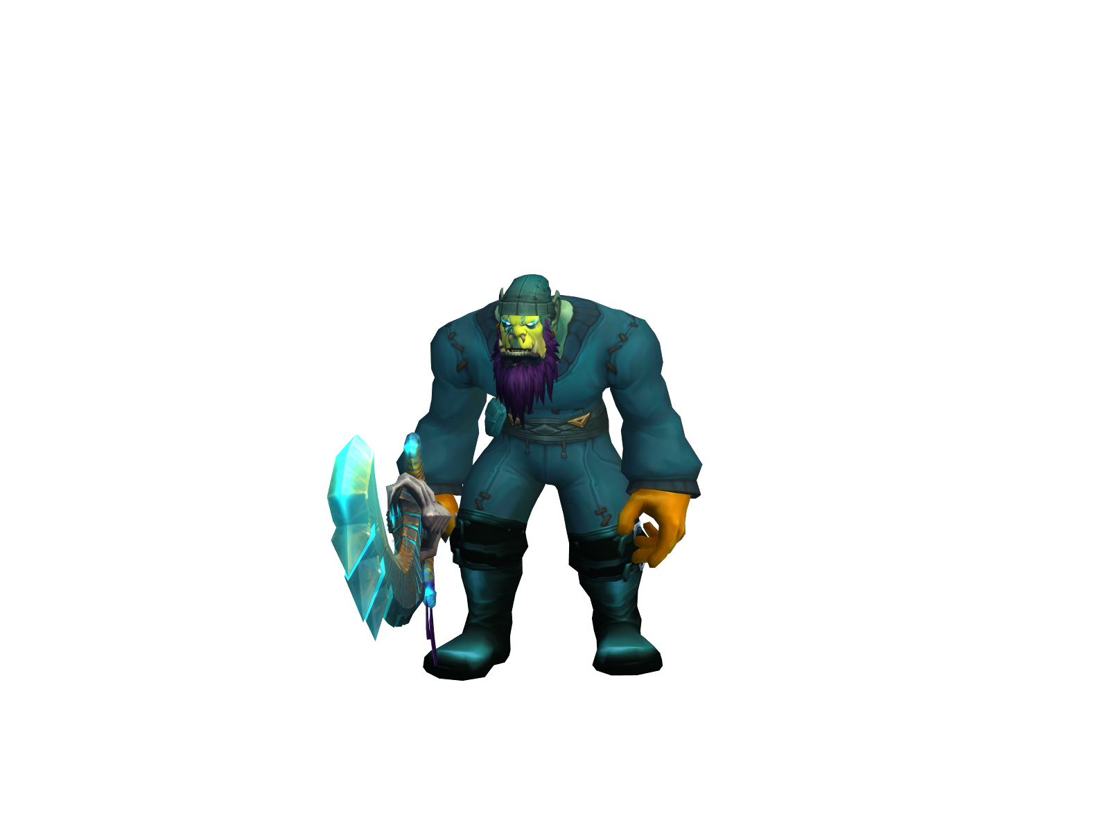 Salamistick 3D character render