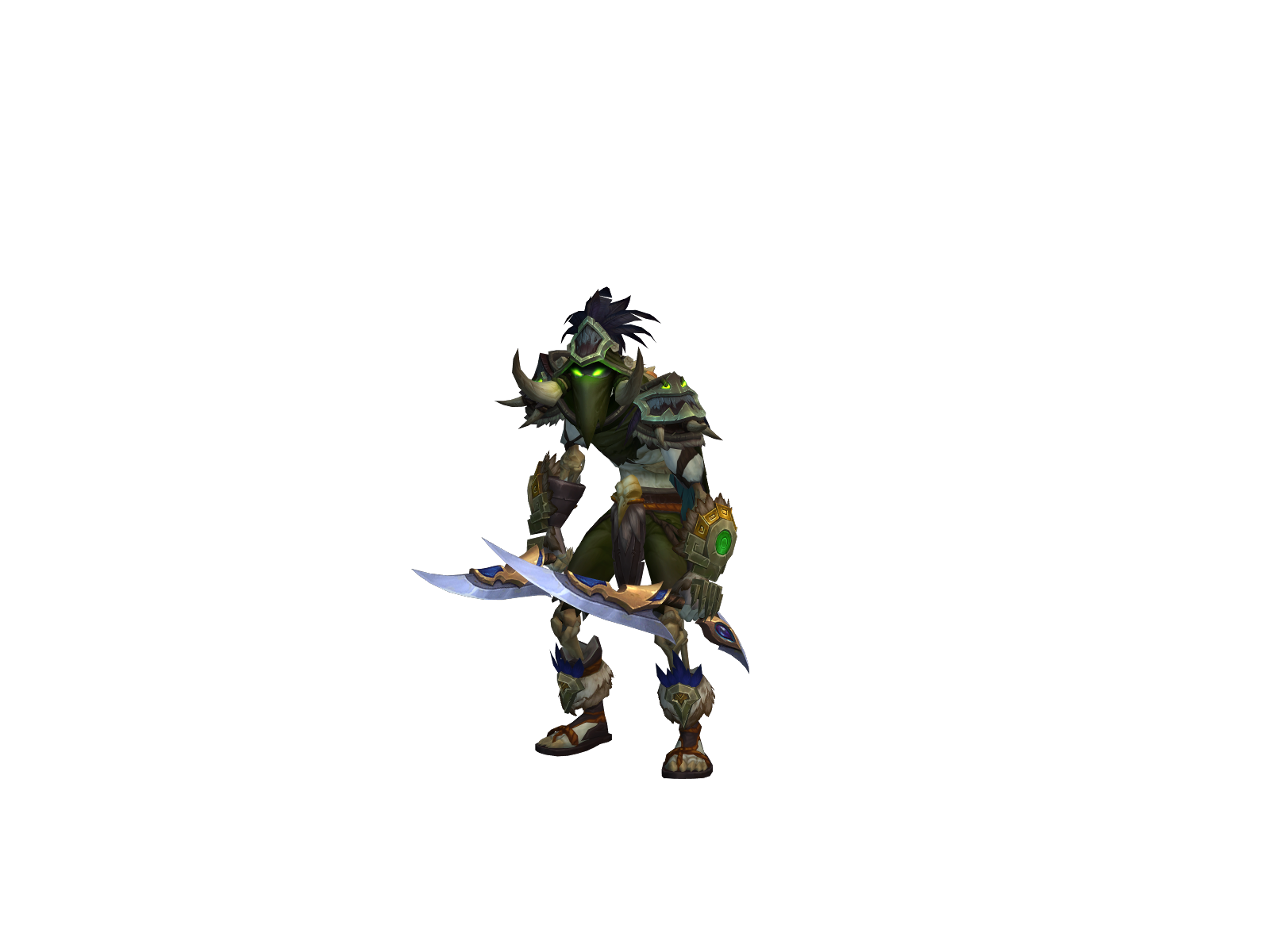 Zargly 3D character render