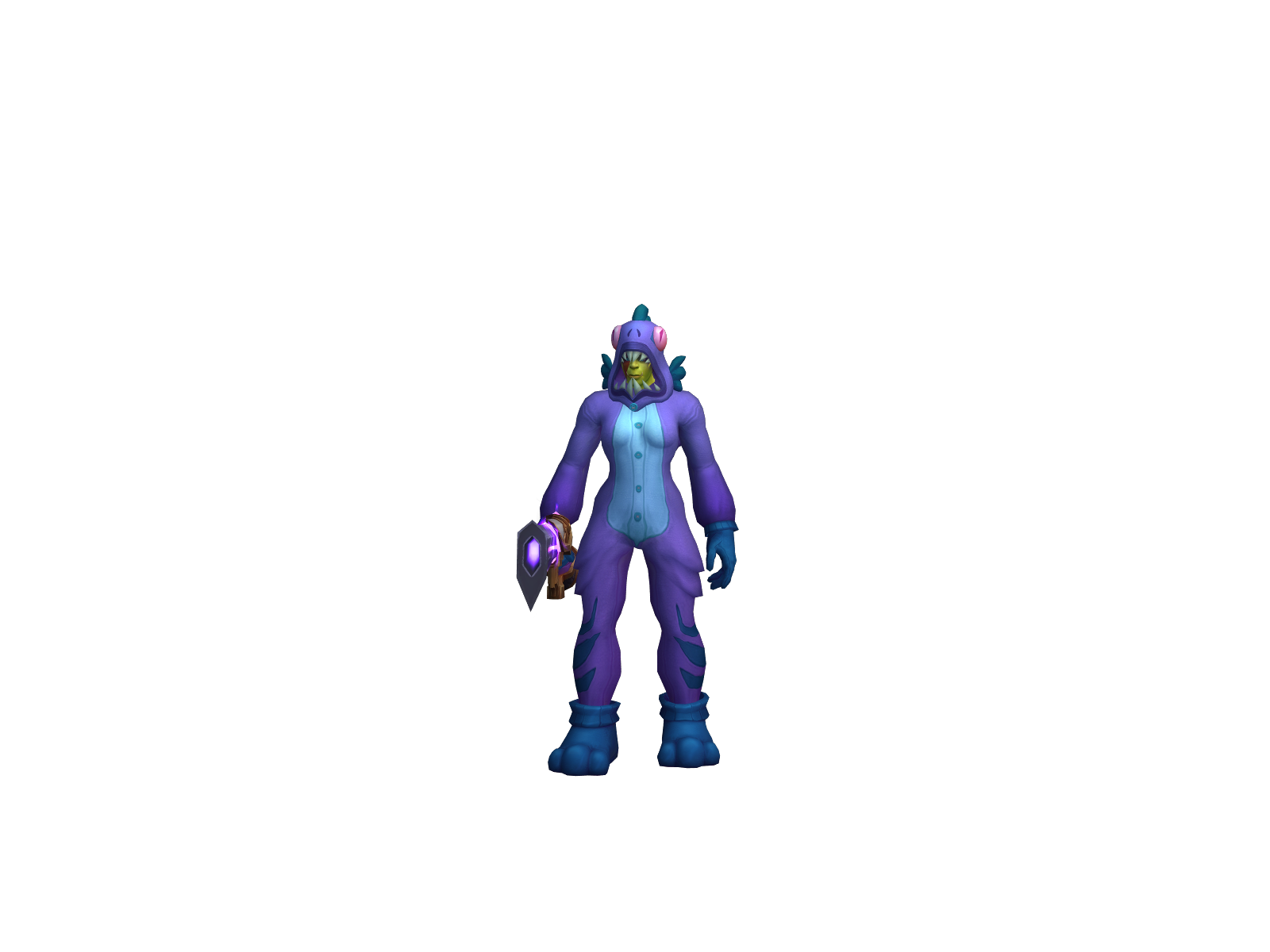 Millitard 3D character render