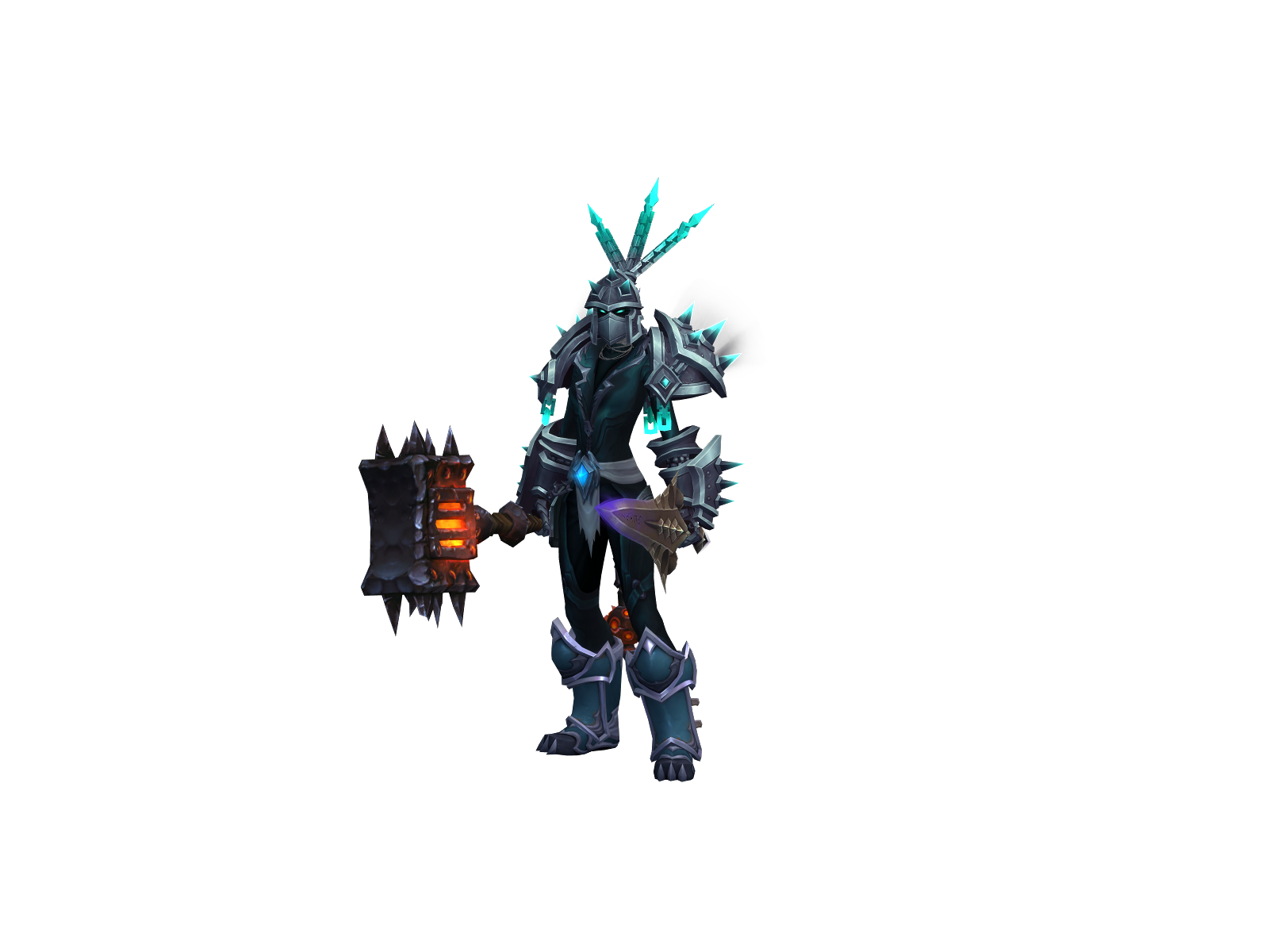 Vyreth 3D character render