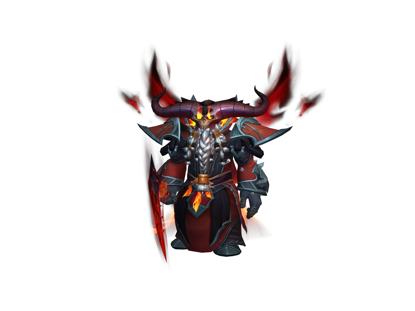 Válhállá 3D character render